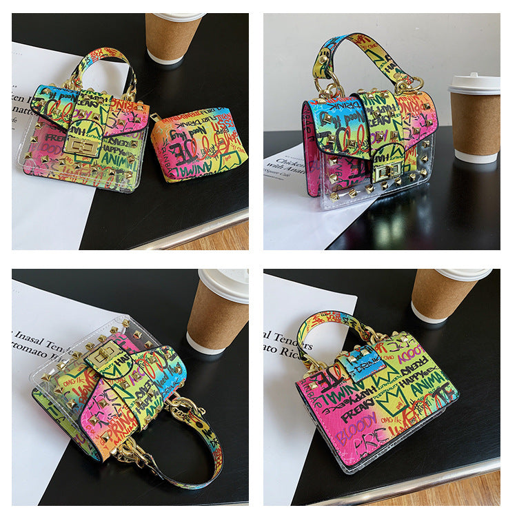 Beth Luxury Graffiti Handbag - Dreamcatchers Reality