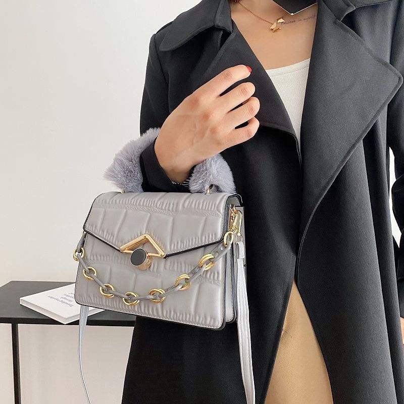 Faith Fur Fashion Handbag - Dreamcatchers Reality