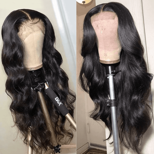 Virgin Brazilian HD Full Lace Frontal Wigs Natural Transparent Lace Front Human Hair Wig - Dreamcatchers Reality