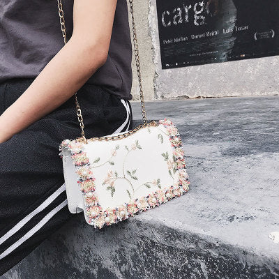 Haley Floral Fashion Handbag - Dreamcatchers Reality