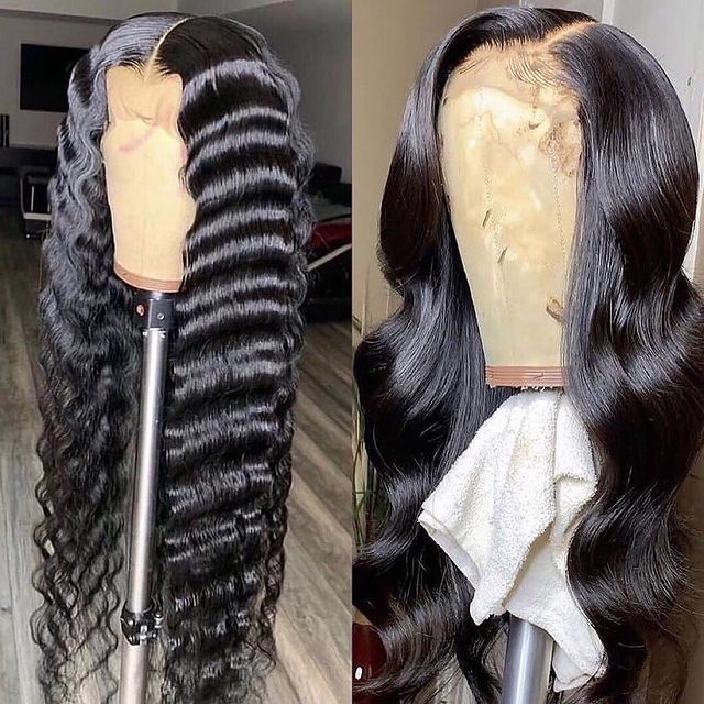 Mali Straight/ Deep Wave /Virgin Raw Indian Hair Long HD Lace Front Wigs - Dreamcatchers Reality