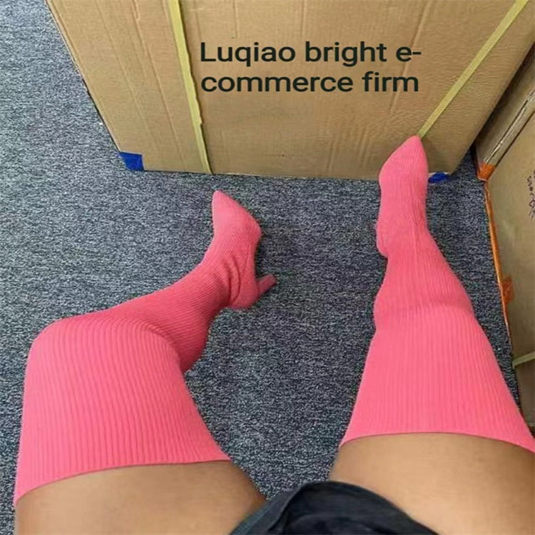 Unica Sock High Heel Boots - Dreamcatchers Reality